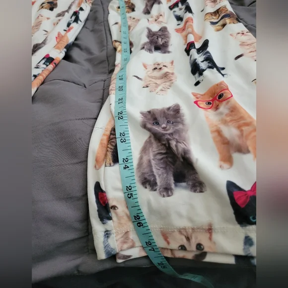 Brief Insanity | NWOT Ultra Cute "Check Meowt" Cat Pajama Pants (SIZE L) - Picture 9 of 13